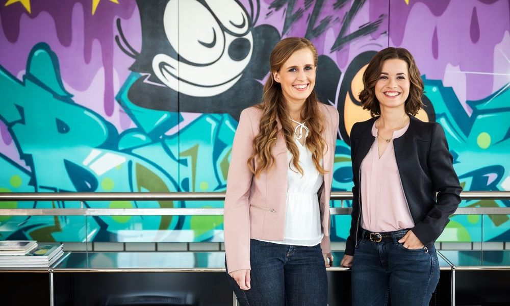 Die Unternehmerinnen Tanja Zirnstein &#40;l., 28&#41; und Katharina Opladen &#40;29&#41; kennen sich seit dem Kindergarten. © privat